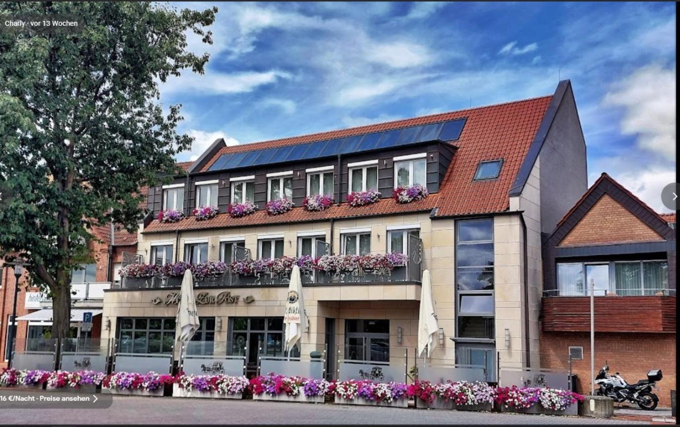 Hotel Zur Post Wettringen  ภายนอก รูปภาพ